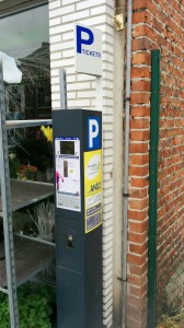 Le parking payant à Andenne